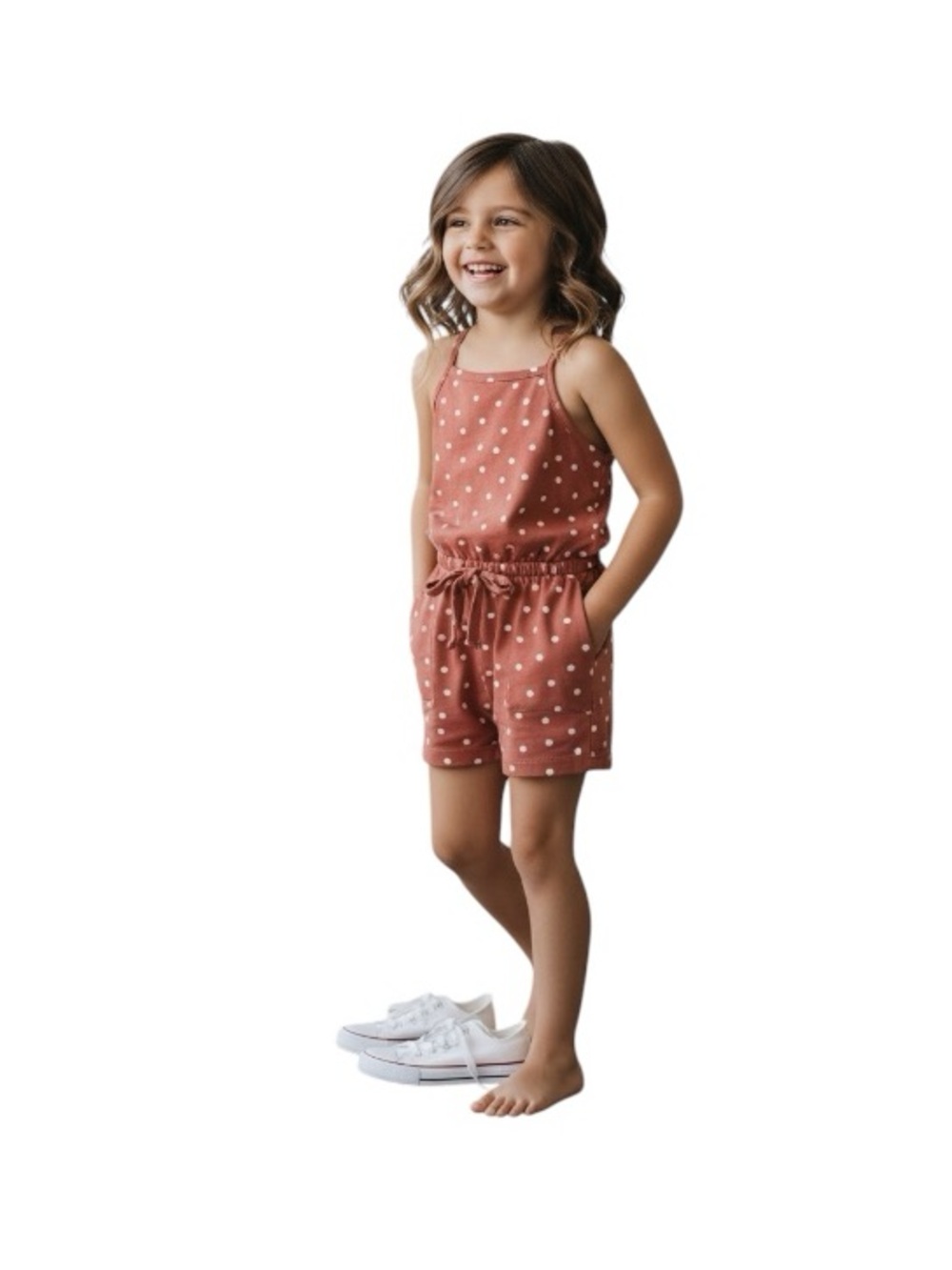 Wonder Nation Spaghetti Strap Rompers - Picture 12 of 12